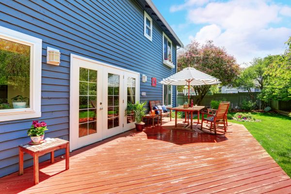 Blue Siding Installation in Albuquerque